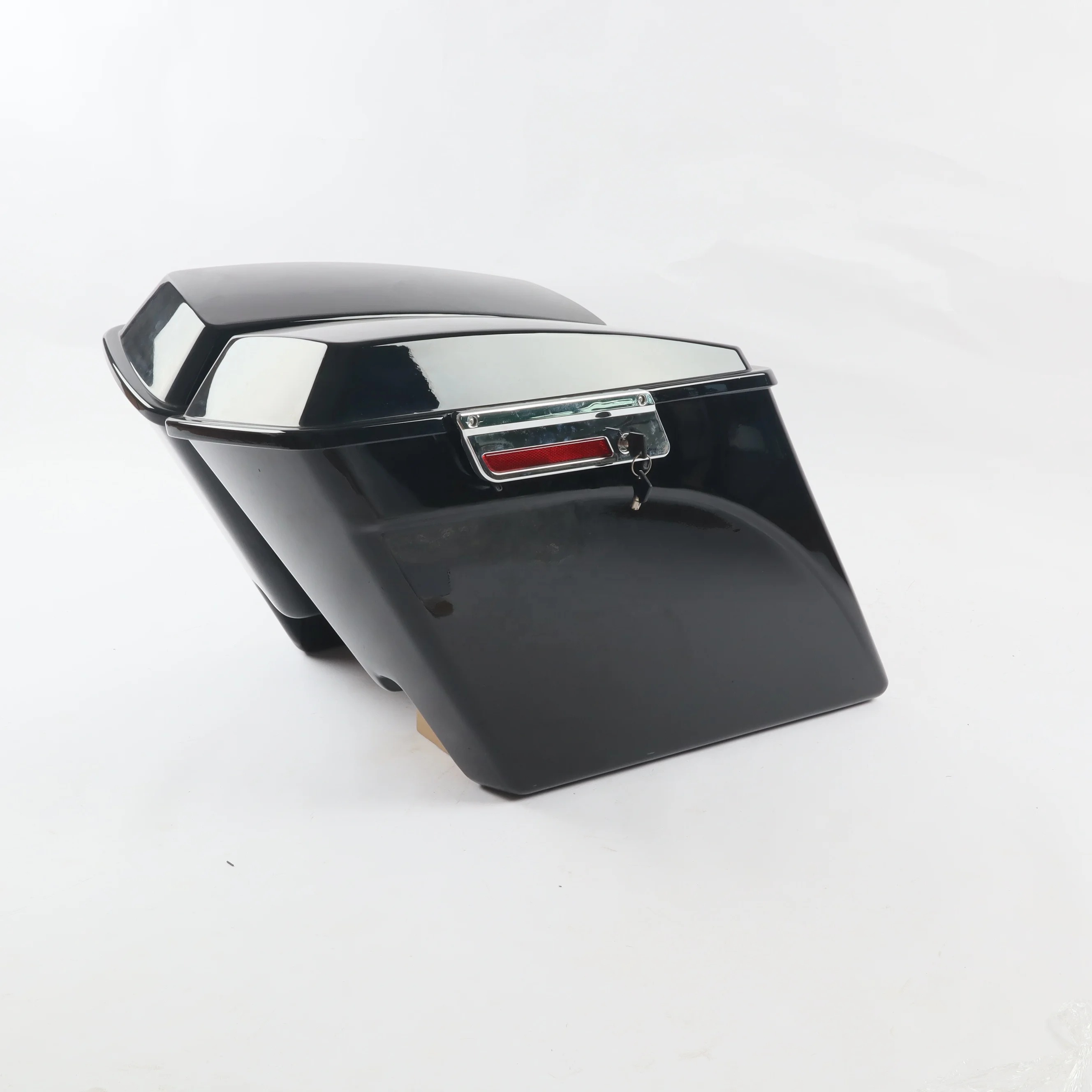 ABS Plastic Extend Motorcycle Saddlebag Assembly for  Touring 1993-2013 Hard Saddlebags